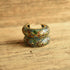 Plique-à-jour Hoop Earrings
